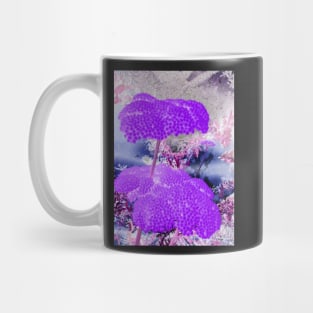 Purple Yarrow-Available As Art Prints-Mugs,Cases,Duvets,T Shirts,Stickers,etc Mug